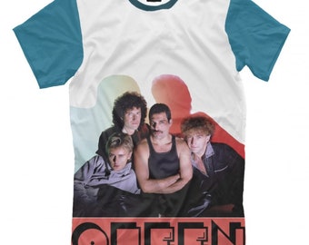 Long Sleeve Hoodie Tank Top Sweater Premium T-shirt Queen Rock Band Bohemian-Rhapsody-Freddie-Mercury Retro Vintage Unisex T-shirt