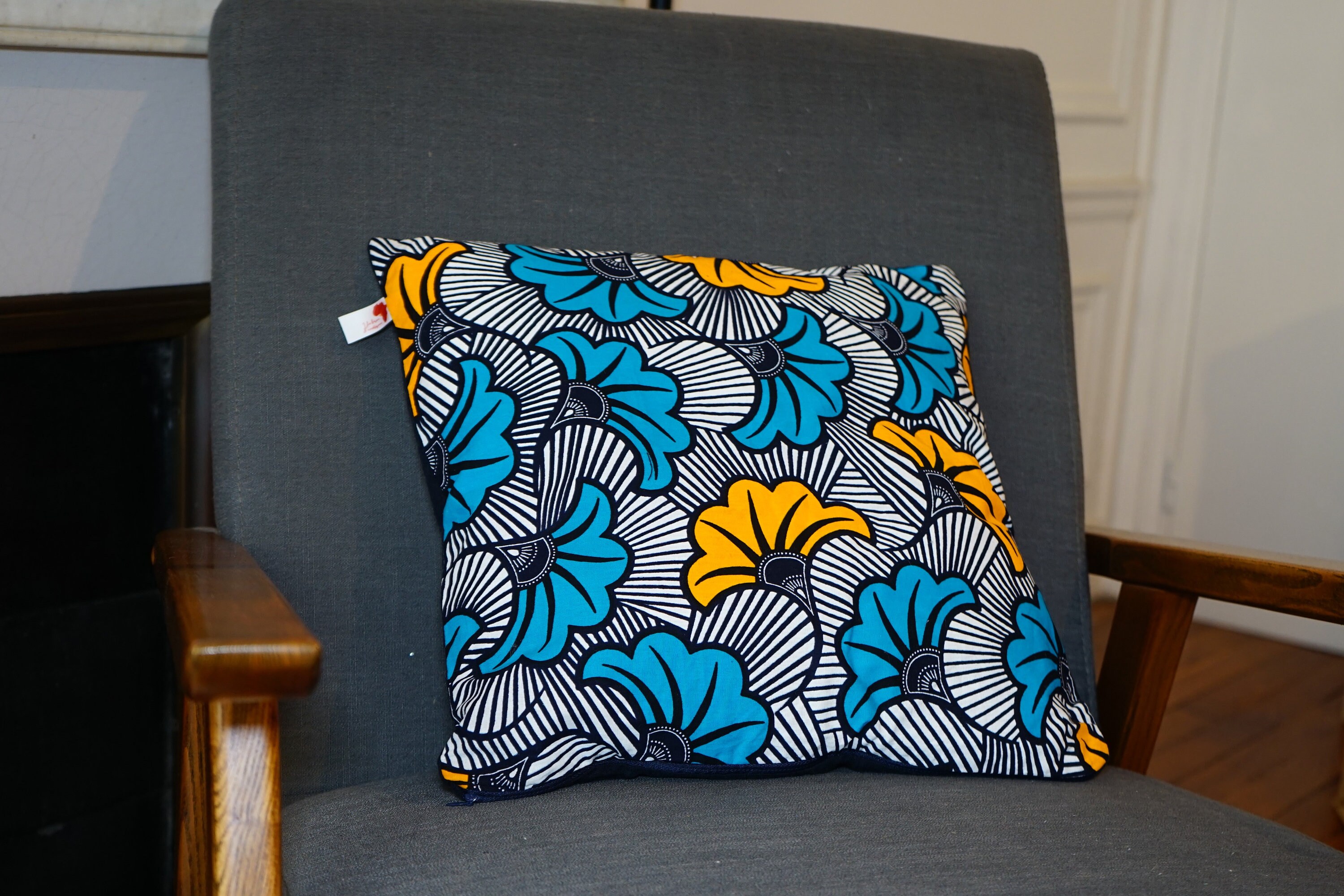 Housse de Coussin Fleurs