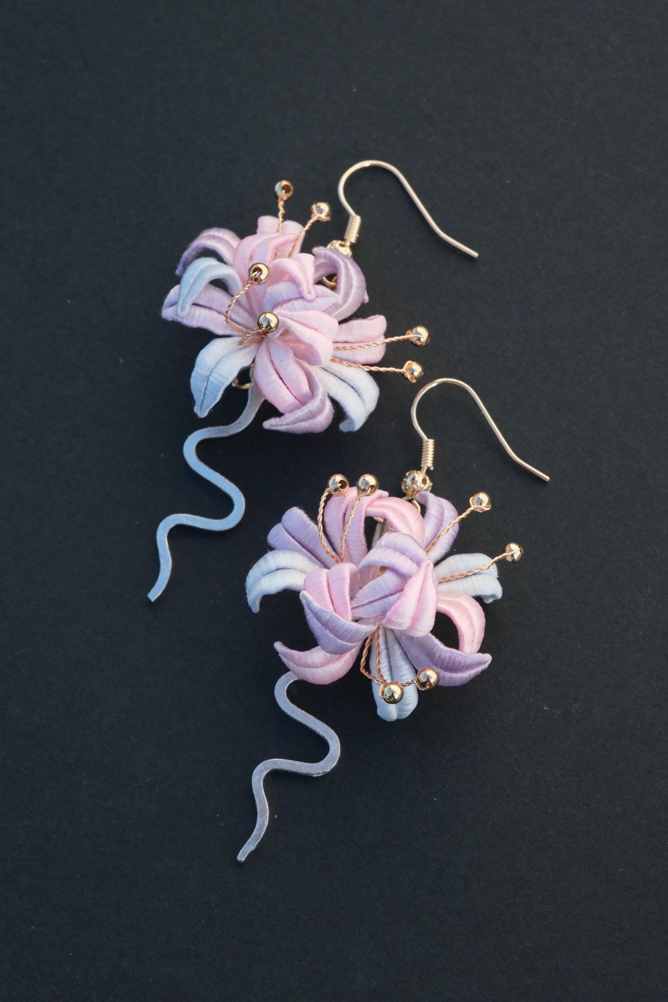 chinese dress ladies NicoBlu® Chiara Dewdrop Earrings in Bermuda Blues main image 0