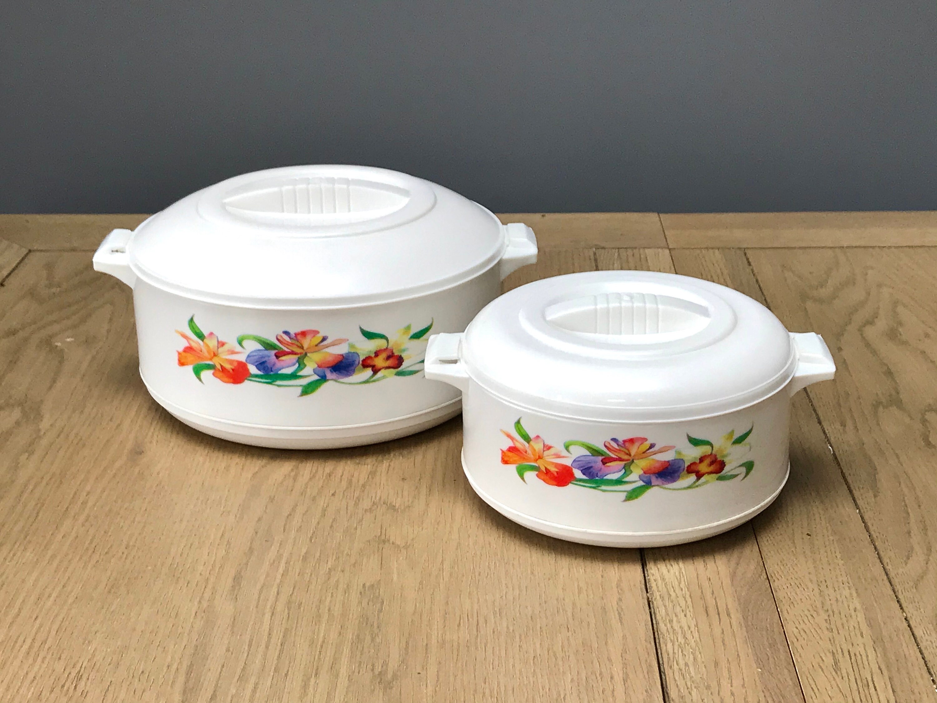 Vintage Tokyo Insulated Serving Dishes Insulated Lidded Bowls Etsy