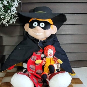 レア ビンテージ マクドナルド ハンバーグラー パペット ヘッド　ディスプレイ マクドナルドのコレクターズアイテム、ハンバーグラー、ロード