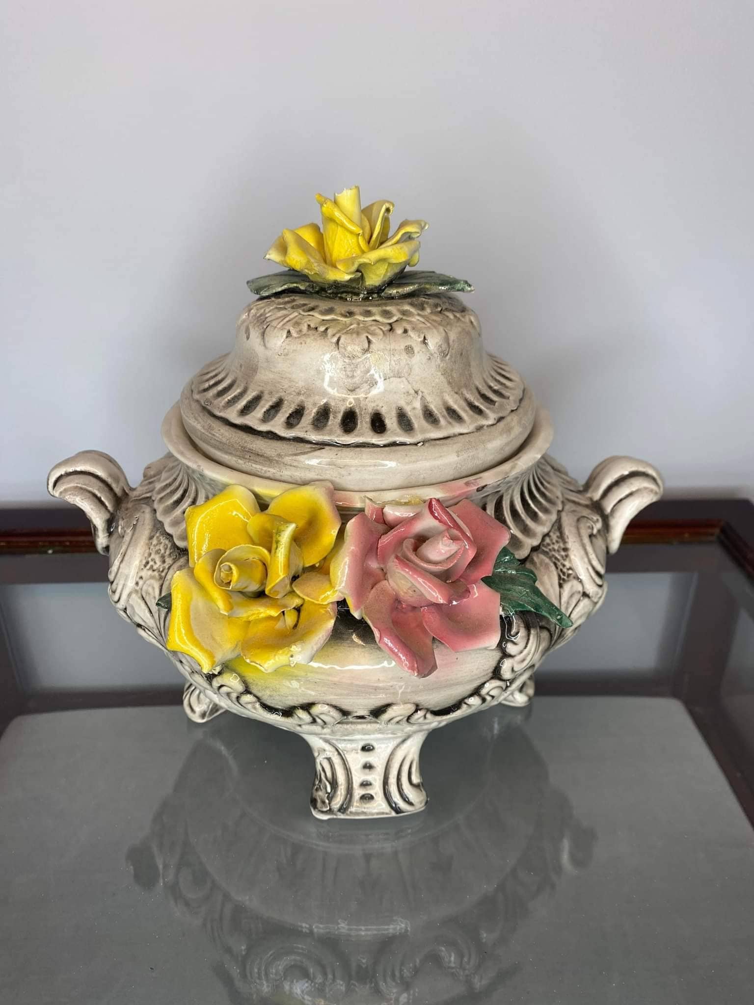 Capodimonte tureen - Etsy 日本