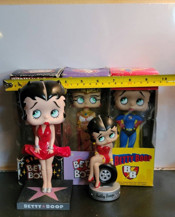 Betty Boop, Bobble Heads, Wacky Wobblers, Assorted Collectibles, Vintage 90s, Childhood Memories, Novelty, Authentic - Etsy Betty Boop, Bobble Heads, Wacky Wobblers, Assorted Collectibles, Vintage 90s, Childhood Memories, Novelty, Authentic - Etsy