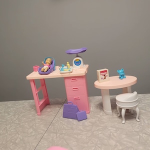 Mattel, Barbie, So Much To Do Baby Care, Vintage 90s, Mattel, Vintage 80s, Vintage Barbies, Childhood Memories, Toys, Dolls, Collectible,