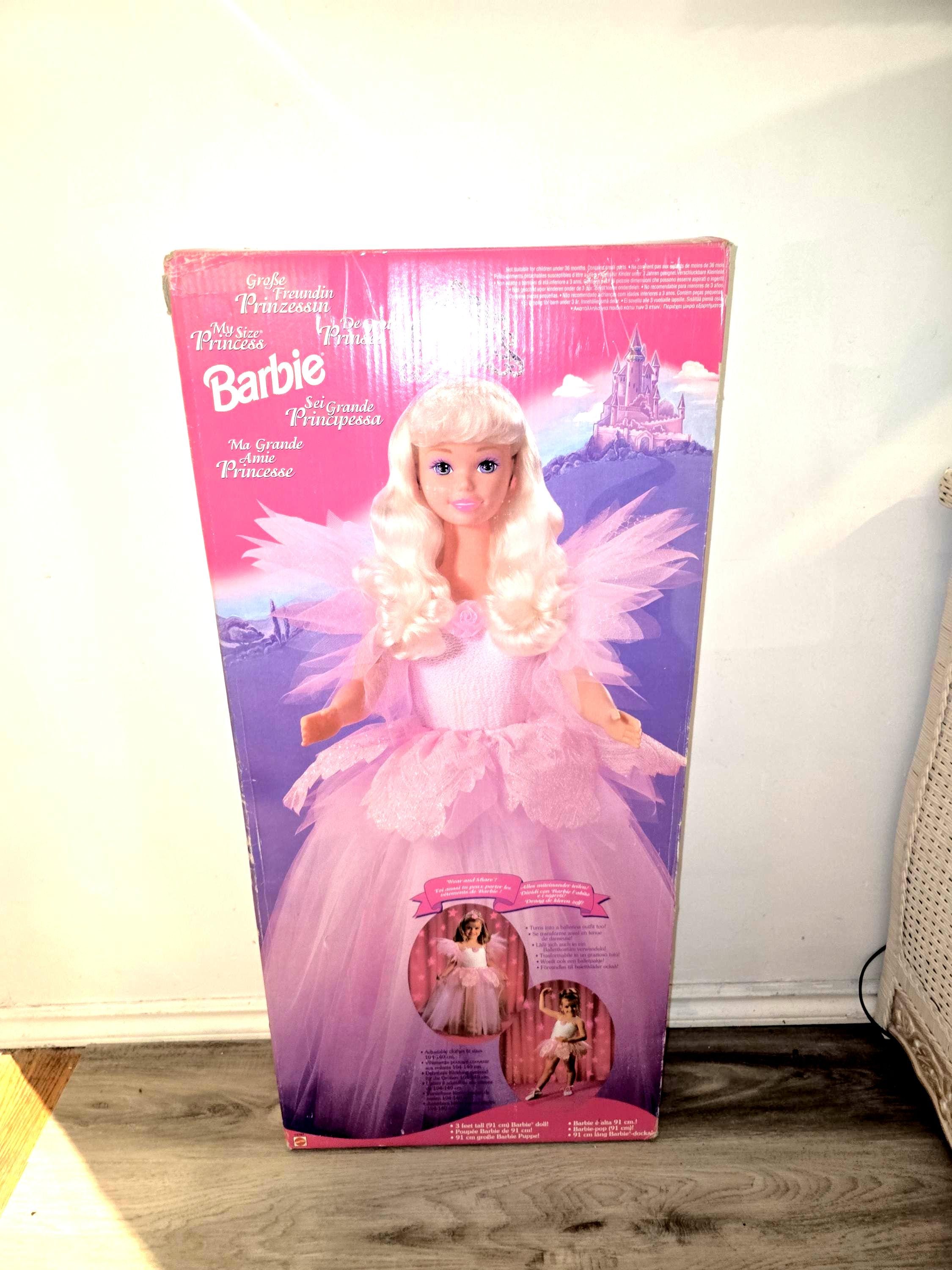 Mattel, My Size Barbie, My Size Series, Princess Barbie, Vintage