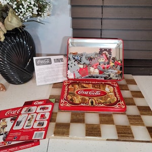 Coca-Cola, 3D Puzzles, Cola Tin, Vintage Coca Cola Collectible, Tin, Coke, Vintage, Advertising, Home Deco, Storage Tin,