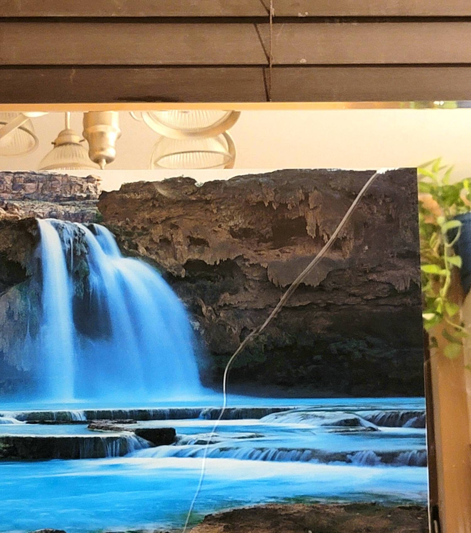 Motion&sound Wall Hanging Light Up Motion Picture Waterfall Etsy Canada