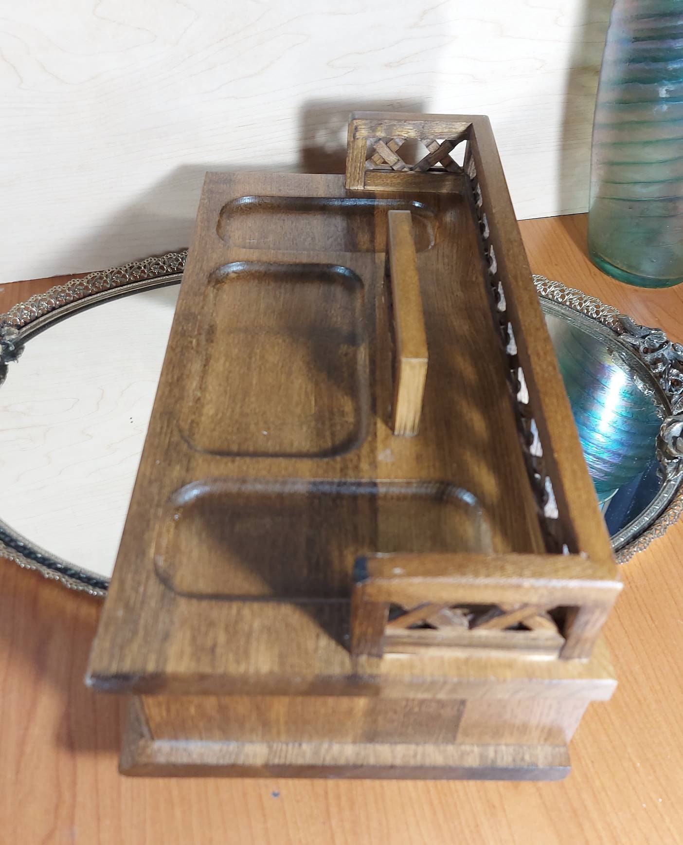 PAT YOSHIKAWA 木製コーヒーメイト収納ボックス Pat Yoshikawa, Mens Jewelry Box, Vintage Valat, Jewelry Storage