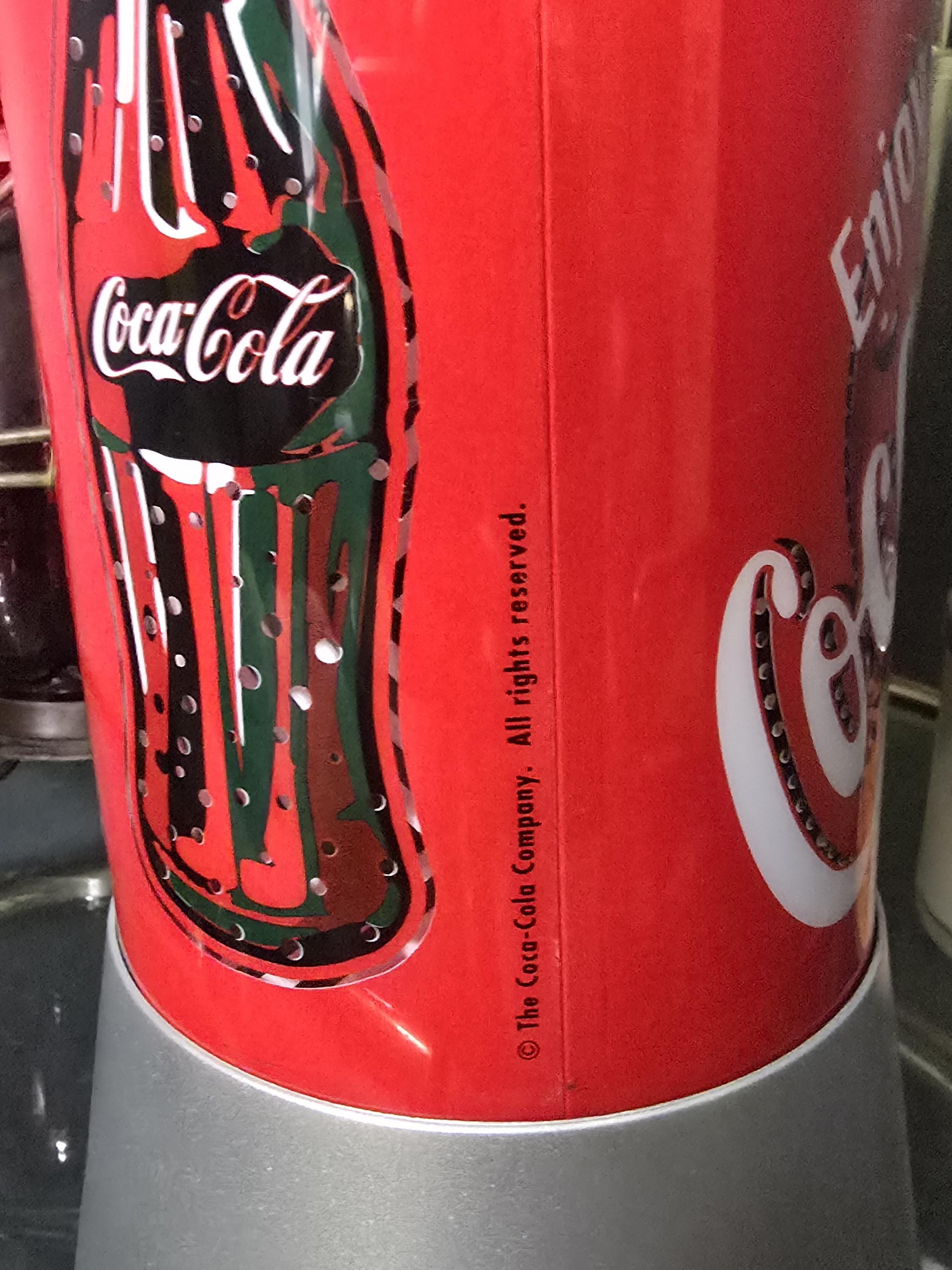 コカ・コーラ、バブルランプ、ヴィンテージウォーターランプ、コカ