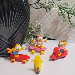 Garfield, McDonald&#39;s, Vintage, Coleccionables, Juguetes, Figuras, Dibujos animados,