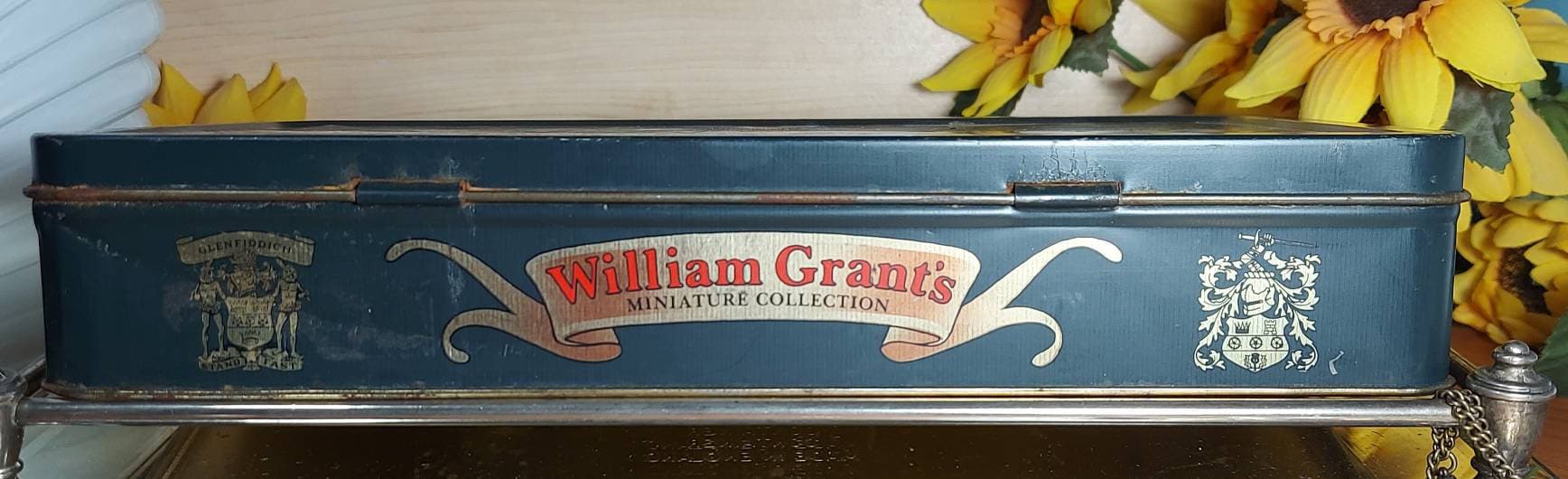 William Grant, Tin Box, Miniature Collection, Scottish Distiller