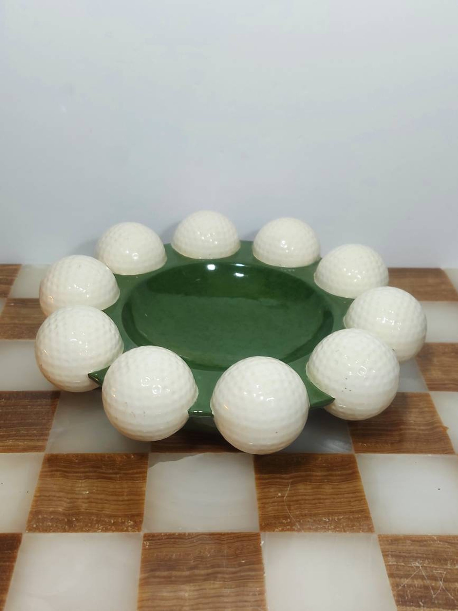 Golf Ball Ashtray Ceramic Vintage Ashtray Wall Hanging Etsy 日本