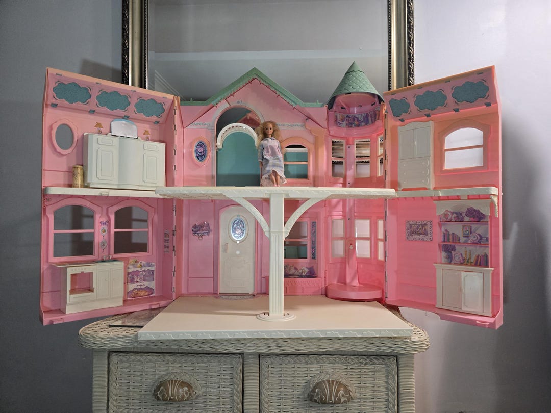 Mattel, Barbie, Dream House, Vintage 90s, Dollhouse, Barbie House