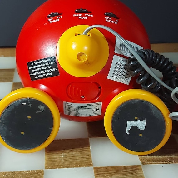 ディズニー、ミッキーマウス、固定電話、ビンテージ80年代、ビンテージ