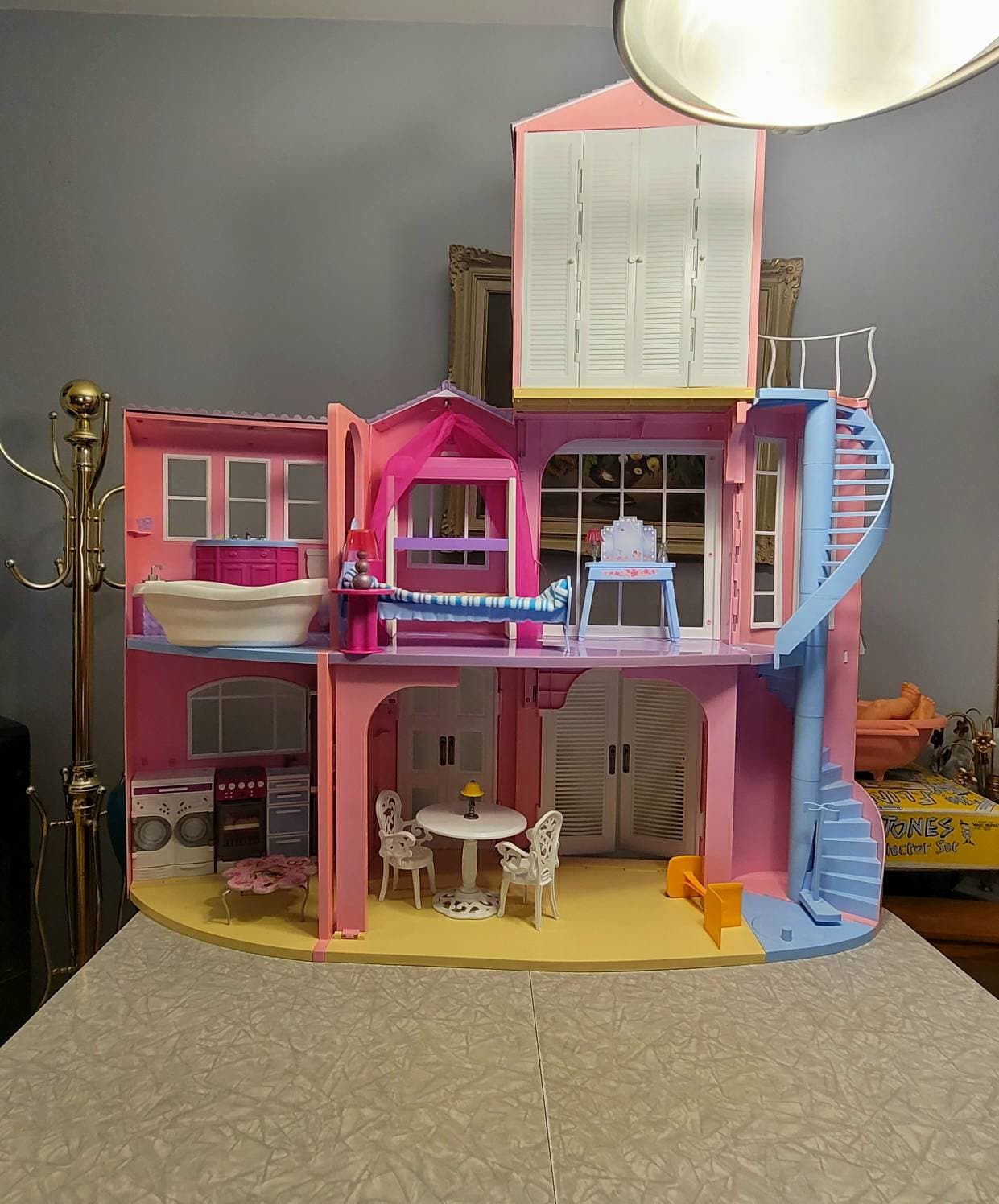 Mattel, Barbie, Dream House, Vintage Dollhouse, 3 Story Barbie House, Toys, Childhood Memories, Doll House, Barbie Mansion, - Etsy Mattel, Barbie, Dream House, Vintage Dollhouse, 3 Story Barbie House, Toys, Childhood Memories, Doll House, Barbie Mansion, - Etsy
