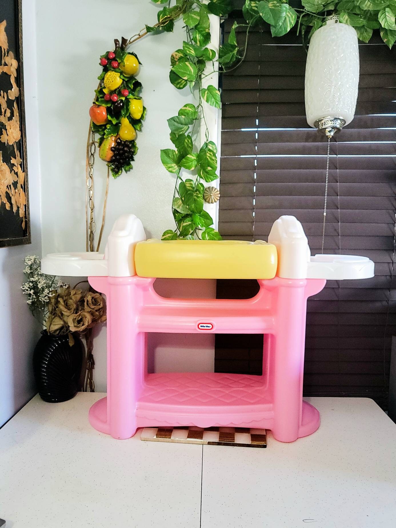 Life Size, Doll Furniture, Little Tikes, Kids Vanity, Vintage, Durable