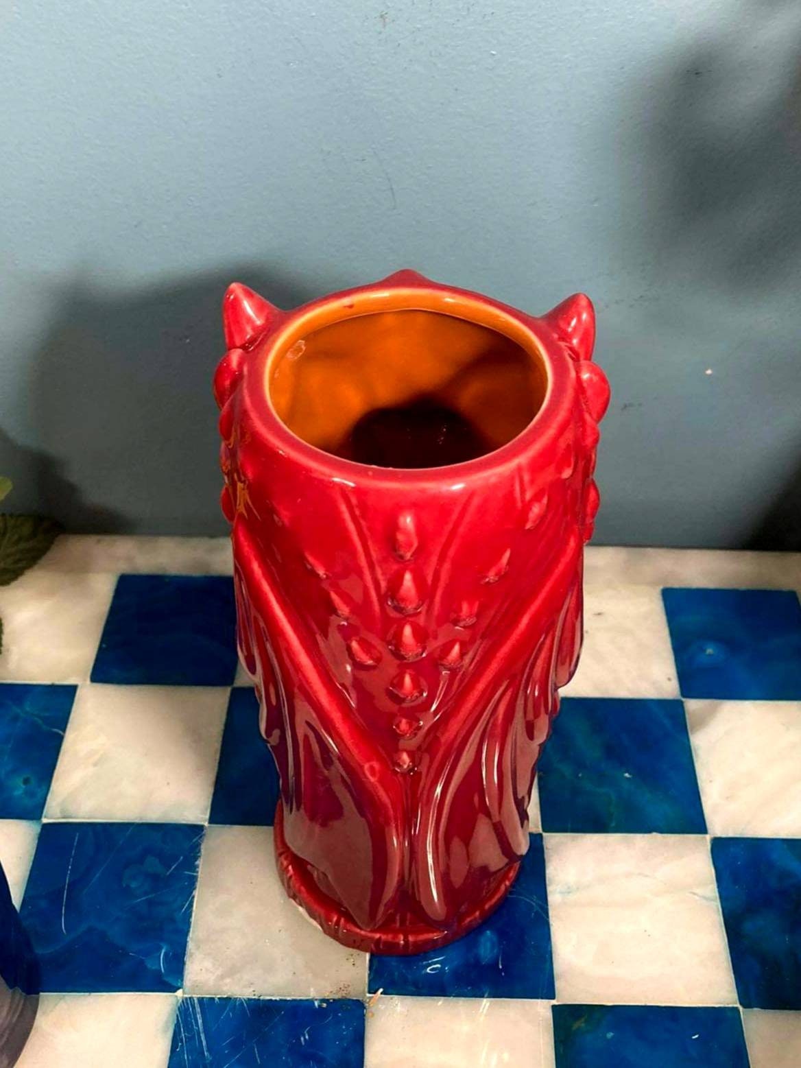 Tiki Mug, Tiki Barware, Vintage, Tiki Cups, Planter, Bar