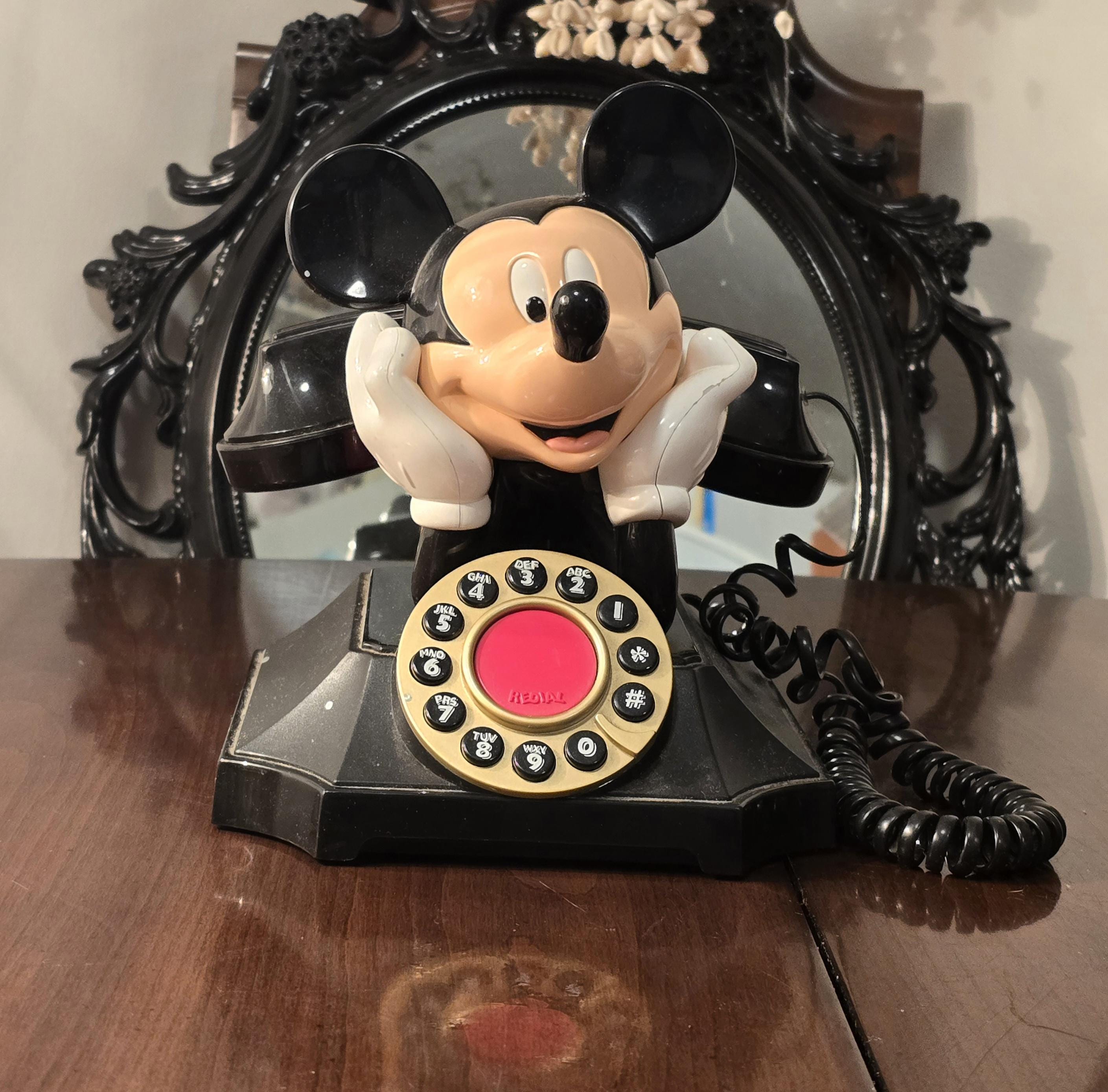 Mickey telephone - Etsy 日本