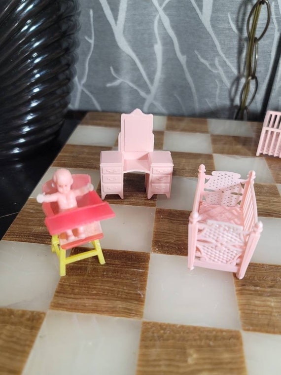 plastic dollhouse furniture