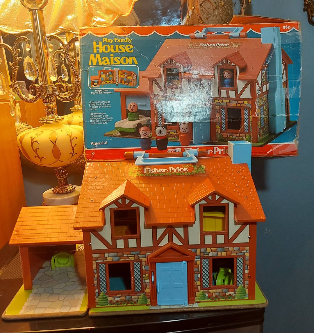 Play Family House 1969 Fisher-Price Toys