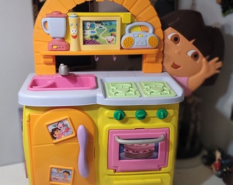 食器 DORA Dora Kitchen, Interactive, Life Size, Electronic, Vintage, Toys