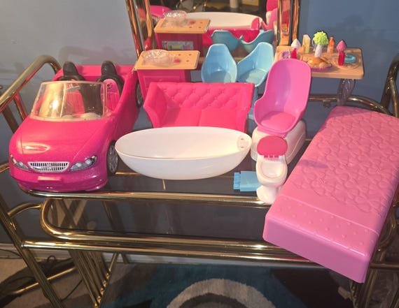Barbie Droomvilla - Set: 14 Delig - Afmetingen: 67 x 22 x 73 cm - Barbie huis