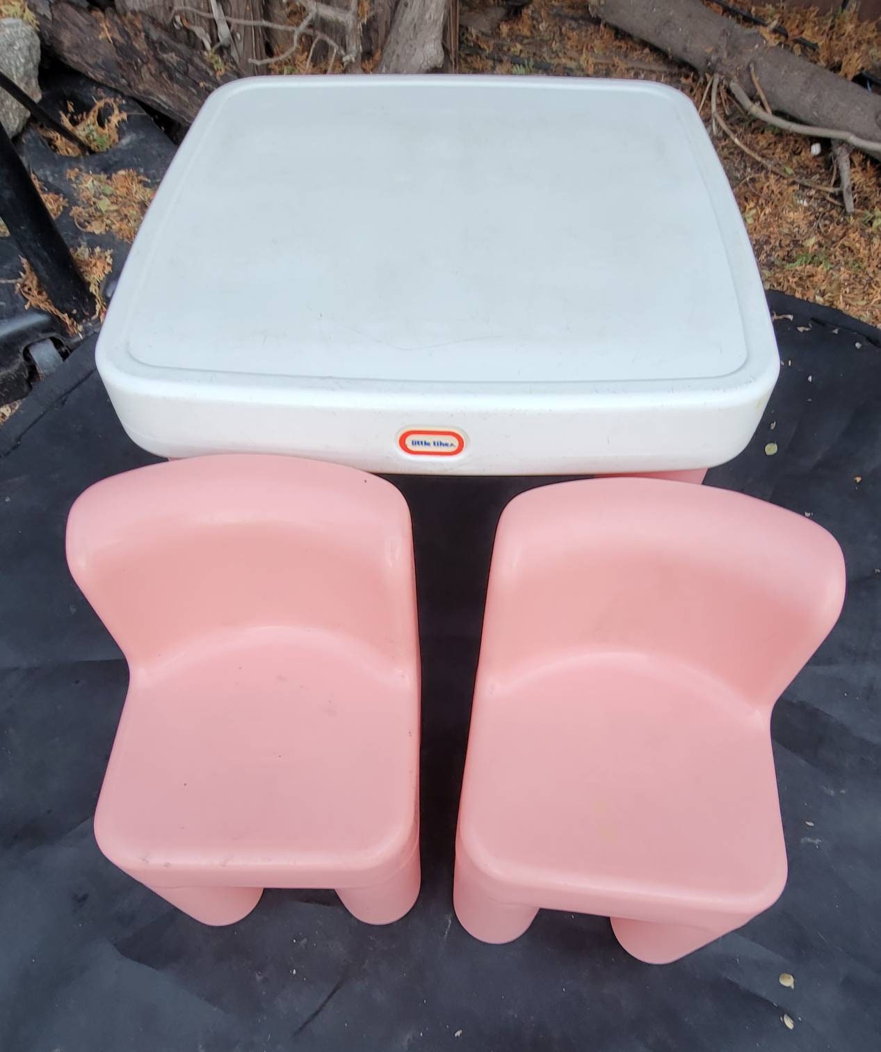 Little Tikes Table and Chairs Vintage Durable Plastic Etsy