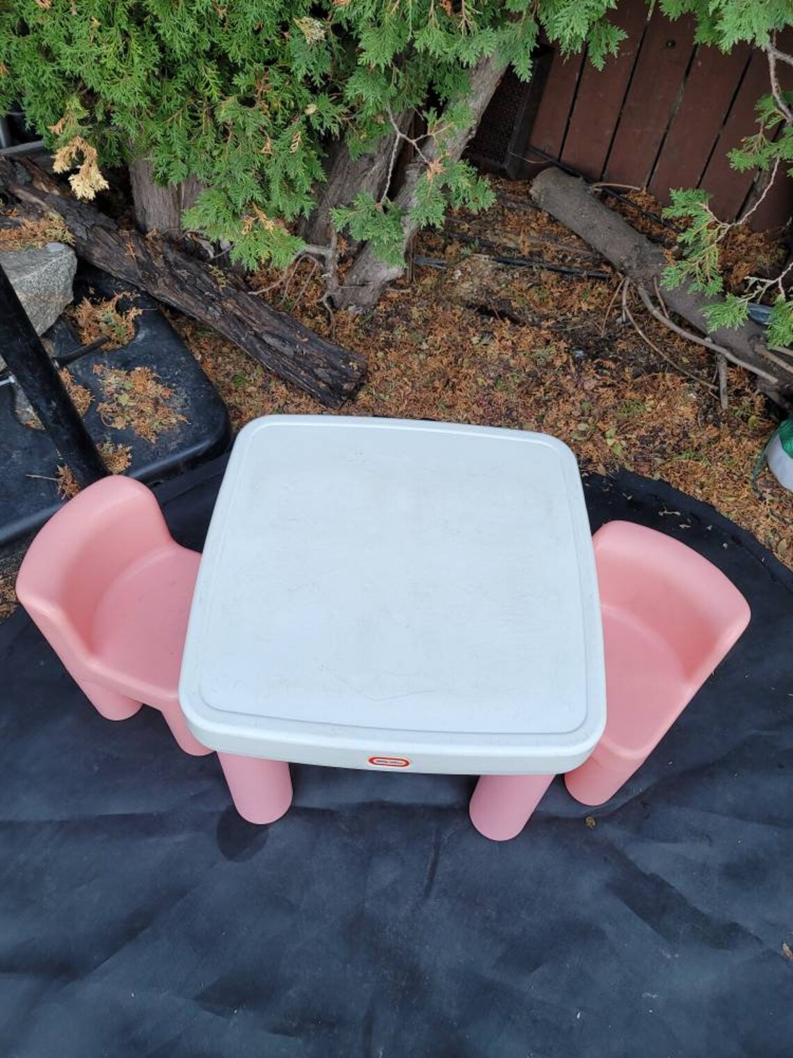 Little Tikes Table and Chairs Vintage Durable Plastic Etsy