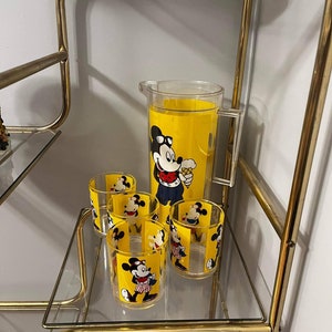 Walt Disney Co. Stotter Acrylic Mickey Mouse Drinking Glasses