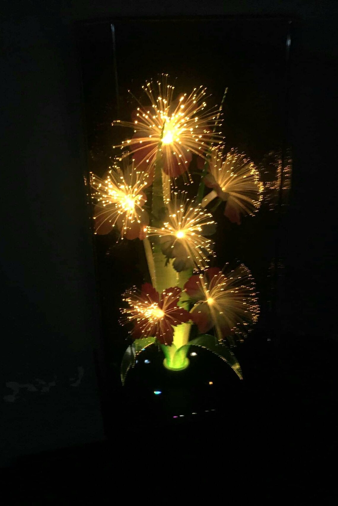 Fiber optic Musical Lamp Vintage 80's Fibre Optic Light Etsy