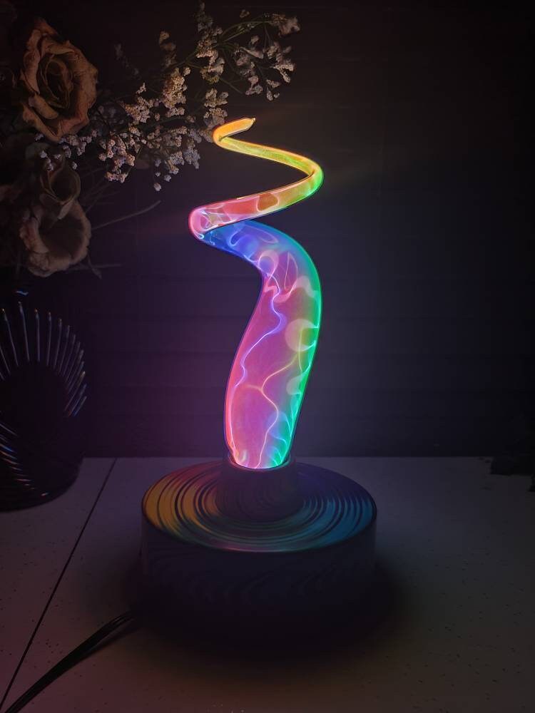 Spiral on sale plasma lamp
