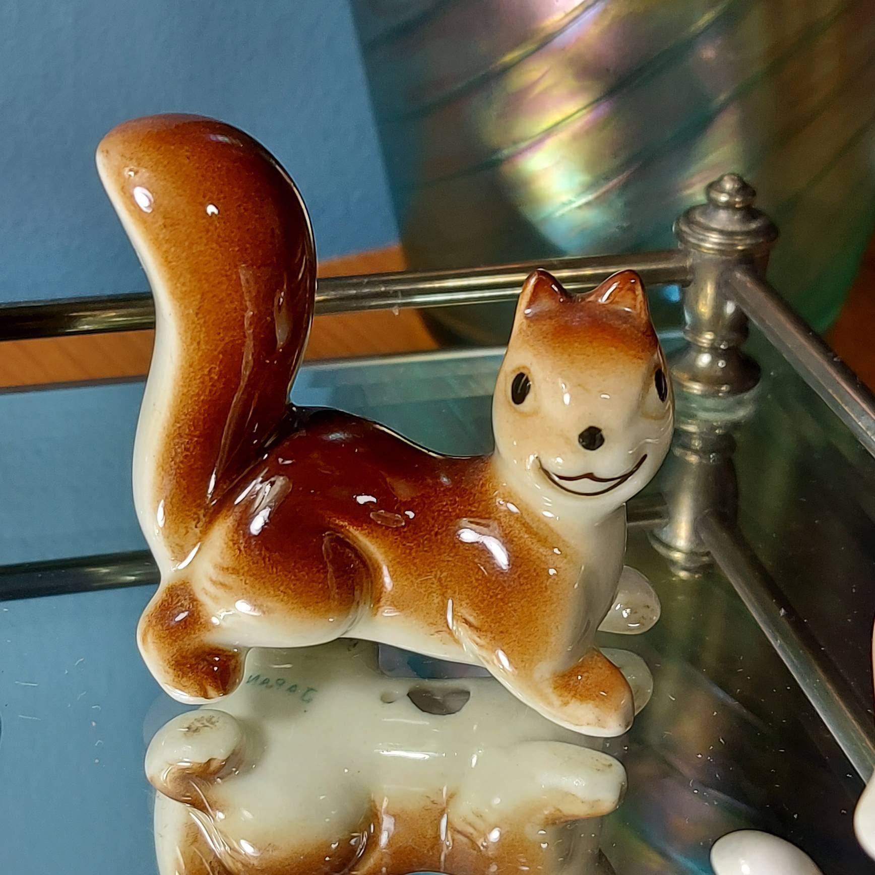 Porcelain/ceramic Figurine Vintage Animal Figurine Statue Etsy