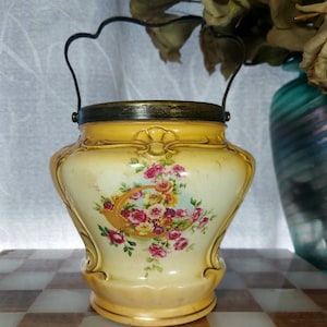 E.P.N.S Amar, Antique Pottery, Cookie Jar, Planter, Vase, Home Decor, 4084 and 33,