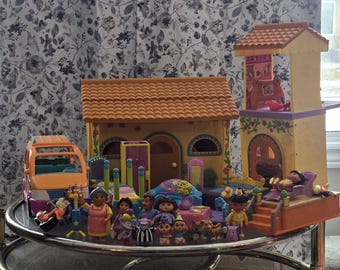 Casa de muñecas de Dora la Exploradora, casa de muñecas interactiva, muebles para muñecas, coleccionable, recuerdos de la infancia, vintage,