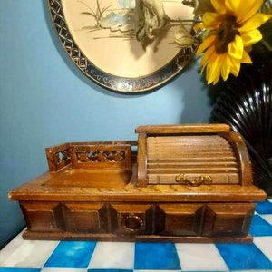 Wooden Jewelry Box, Vintage Jewelry Armoire, Vintage Jewelry Storage, Jewelry Organizer, Wood Chest, Drawers,