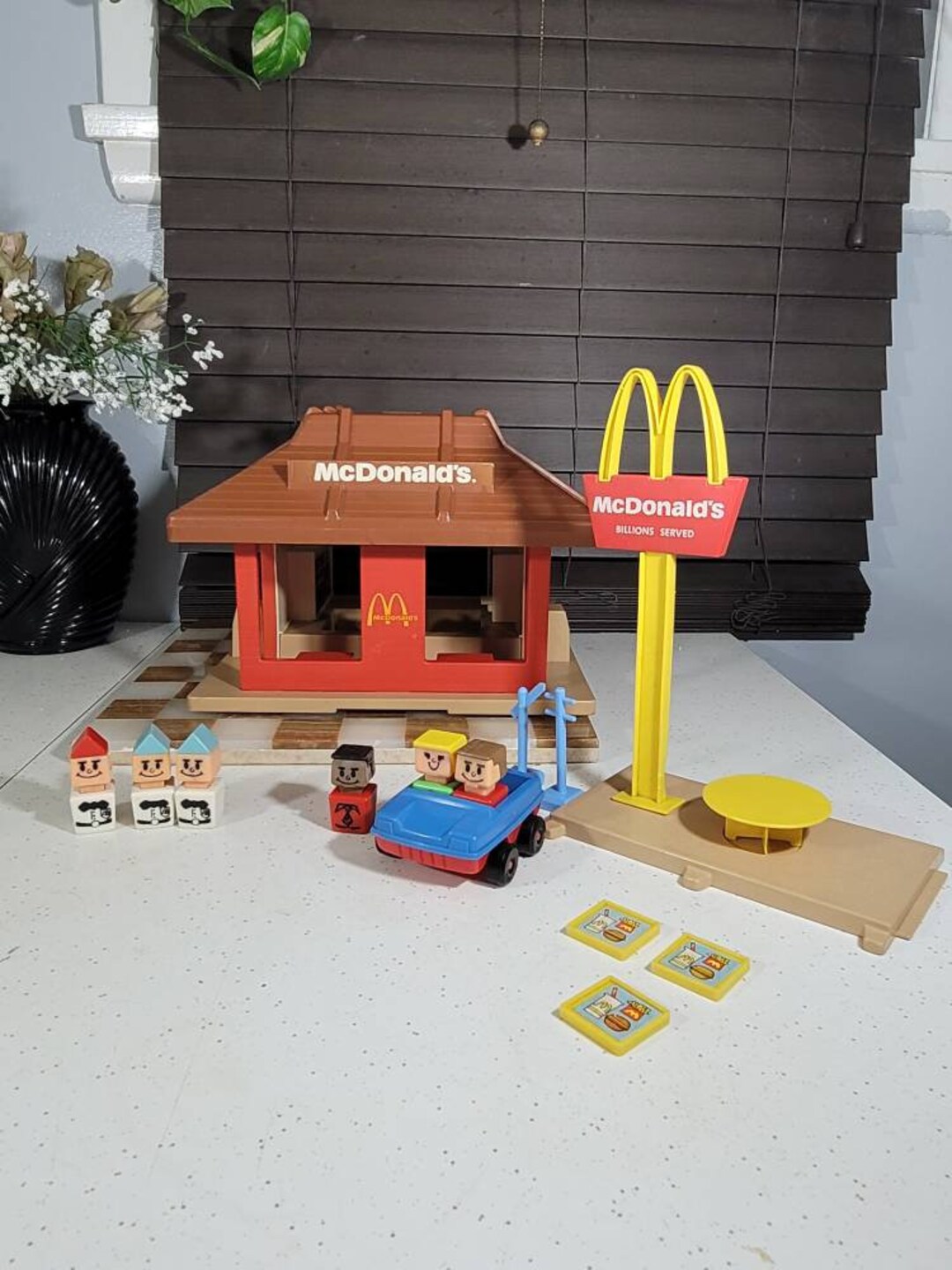Mcdonalds Restaurant Playhouse Vintage 70s Toys Figurines Etsy