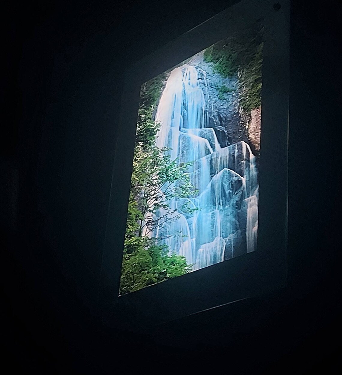 Motion&Sound Wall HangingMotion Picture Waterfall Vintage Etsy