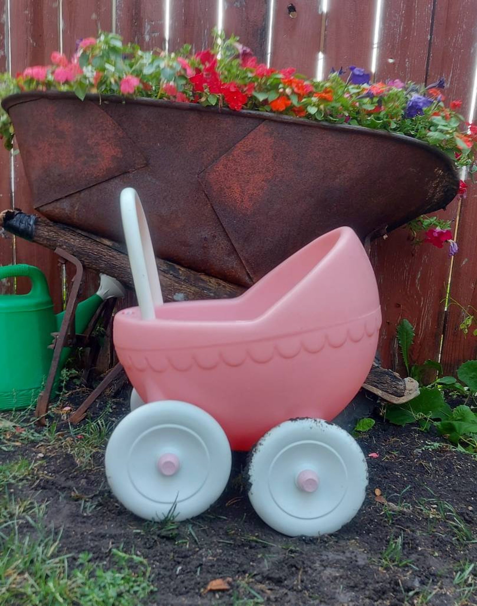 Life Size Little Tikes Doll Stroller Vintage 90s Durable Etsy Canada