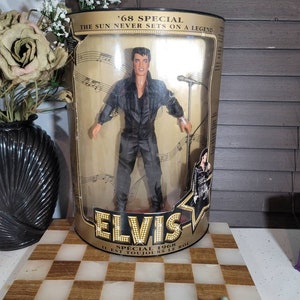Elvis Doll, ‘68 Special The Sun Never Sets On A Legend, Vintage 90s, Brand New, Childhood Memories, Elvis Presley, The King, Collectibles