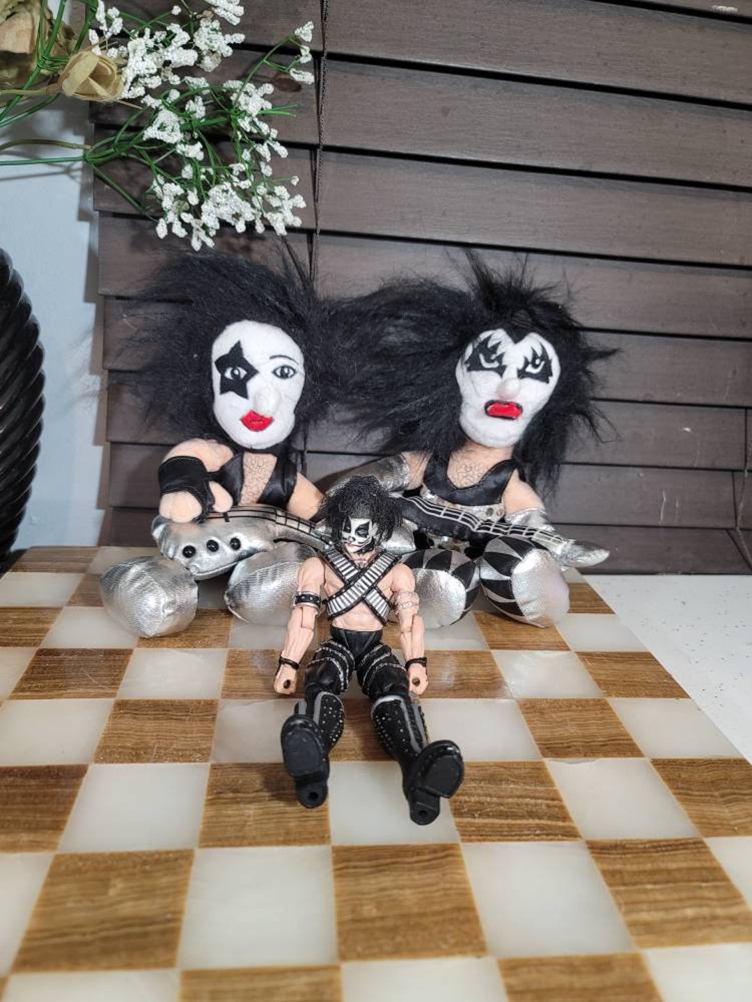 Kiss Action Figure, Mcfarlane, Toys Ultra 1997, KISS Plush Dolls, Rock