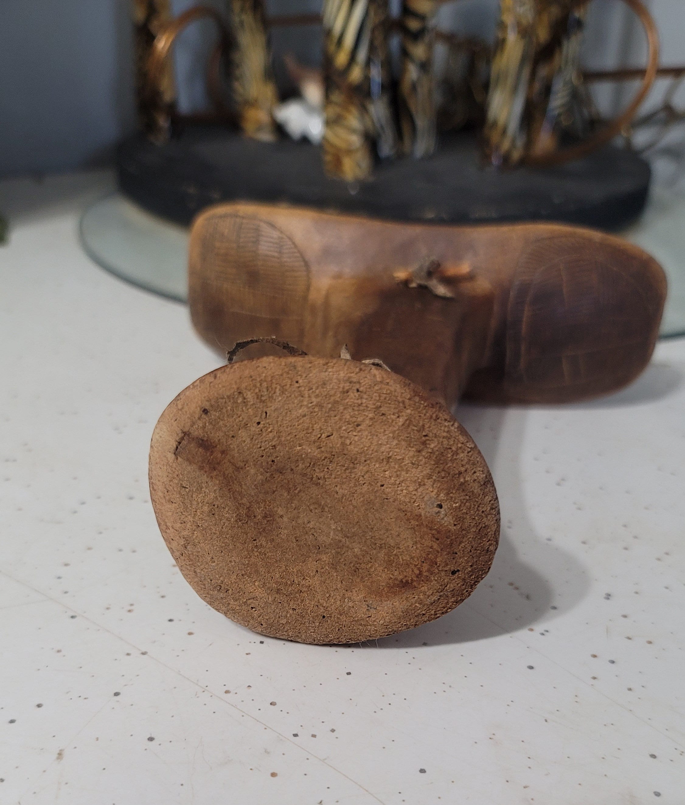 African Turkana Tribe Wood Head Rest, Vintage, Antique, Wood