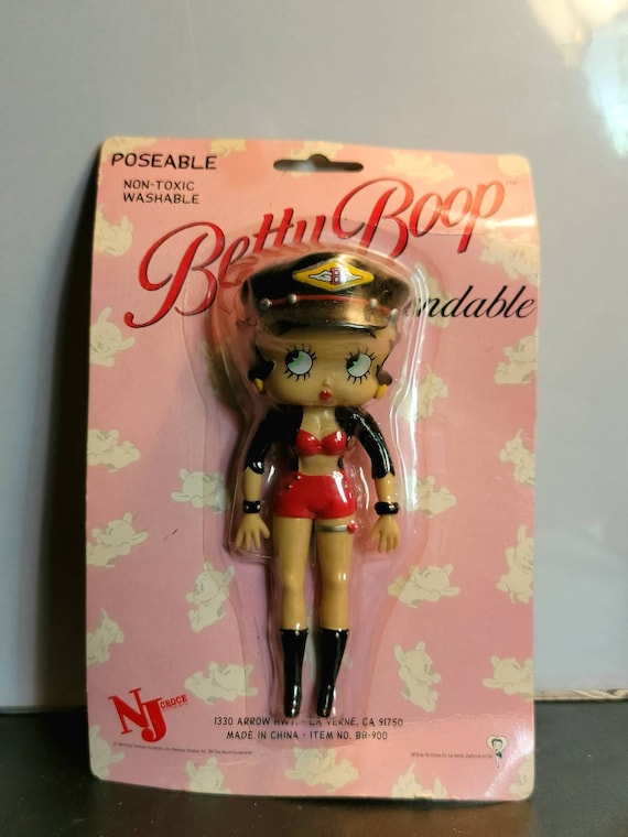 Betty Boopフィギュア Betty Boop, Bendable Dolls, Poseable, Collectibles, Vintage 90s