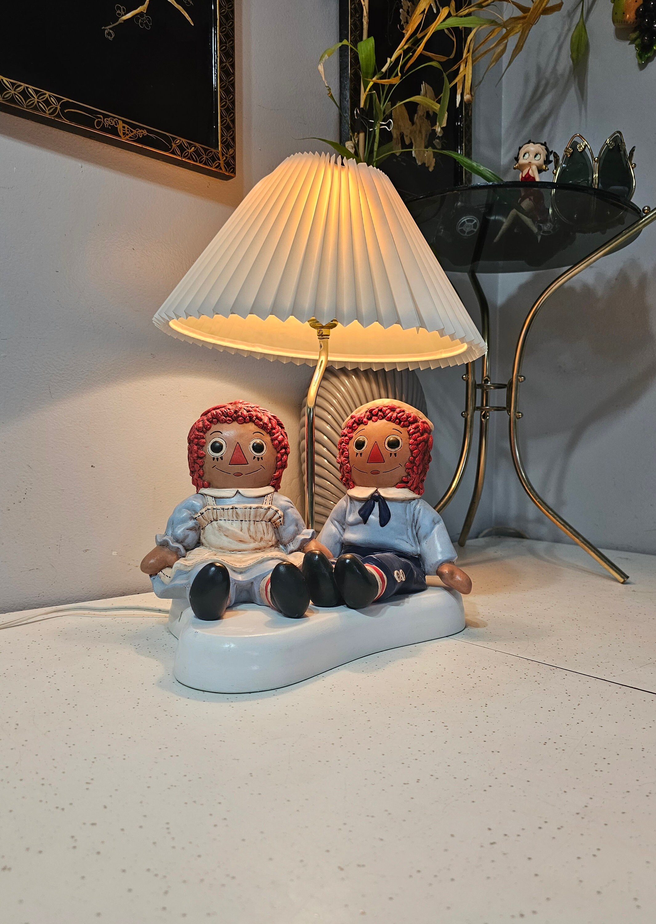 レア★ラガディアン☆照明 Raggedy andy lamp - Etsy 日本