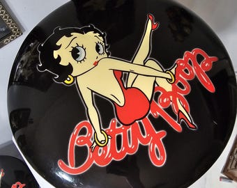 ベティ　ブープ　Betty boop 　激レア　ロッキングチェア Black Betty Boop Office Chair Cover Home Decoration Gifts - Etsy