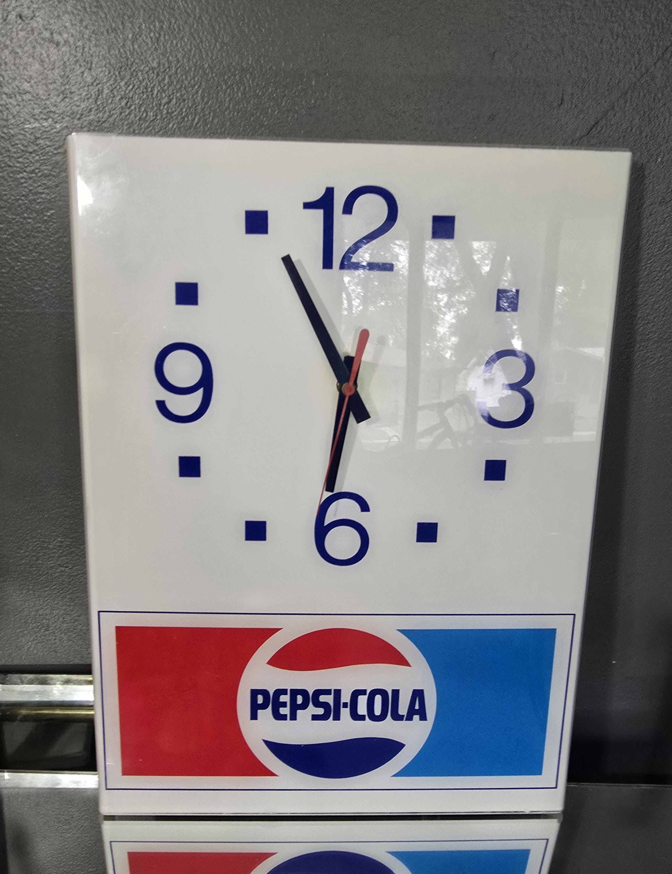 ペプシ 壁掛け時計 PEPSI ビンテージ ヴィンテージ アンティーク レトロ ペプシ、壁掛け時計、70年代ヴィンテージ、ノベルティ、ホーム