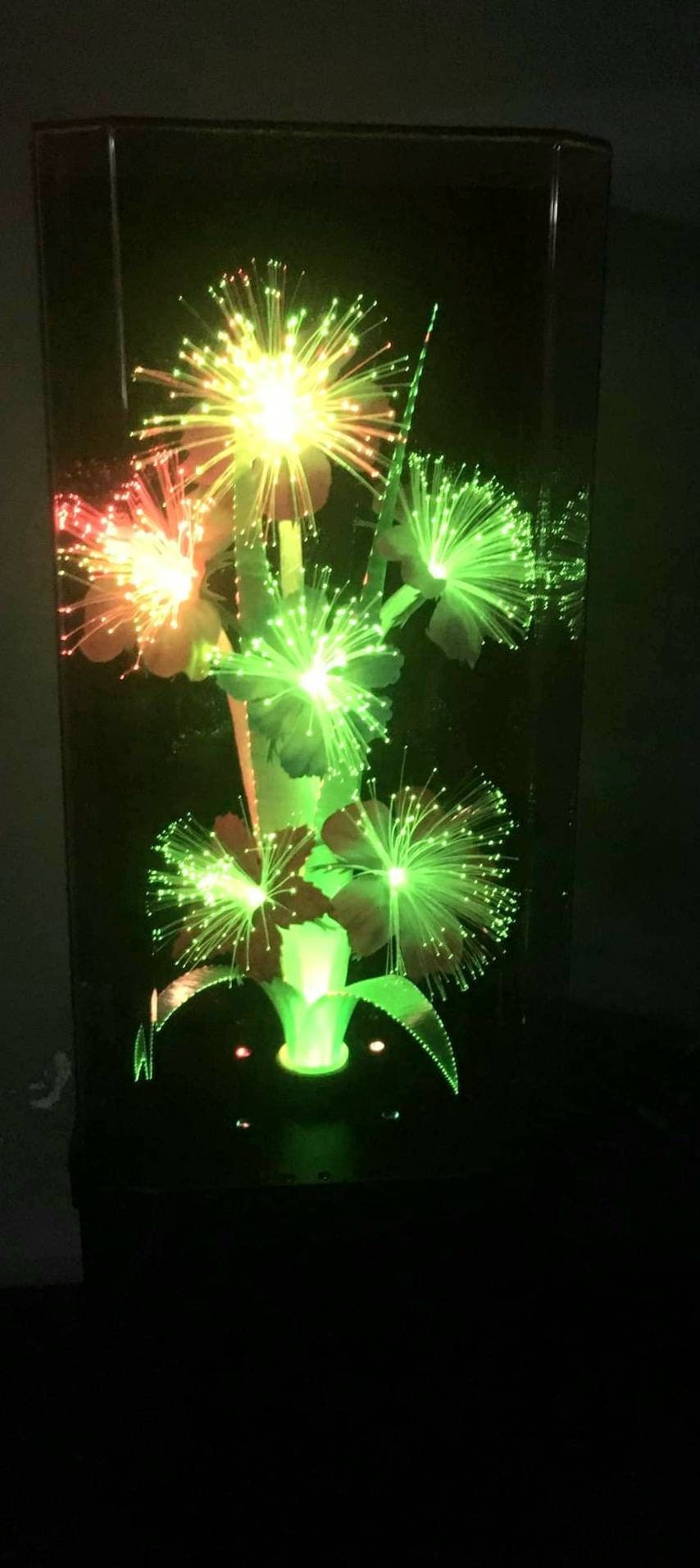 Fiber optic Musical Lamp Vintage 80's Fibre Optic Light Etsy