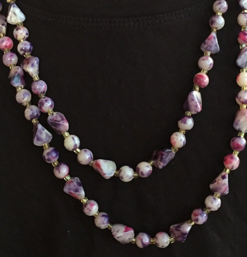 Beaded Necklaces Lot Vintage Costume Jewelry Fashion Etsy