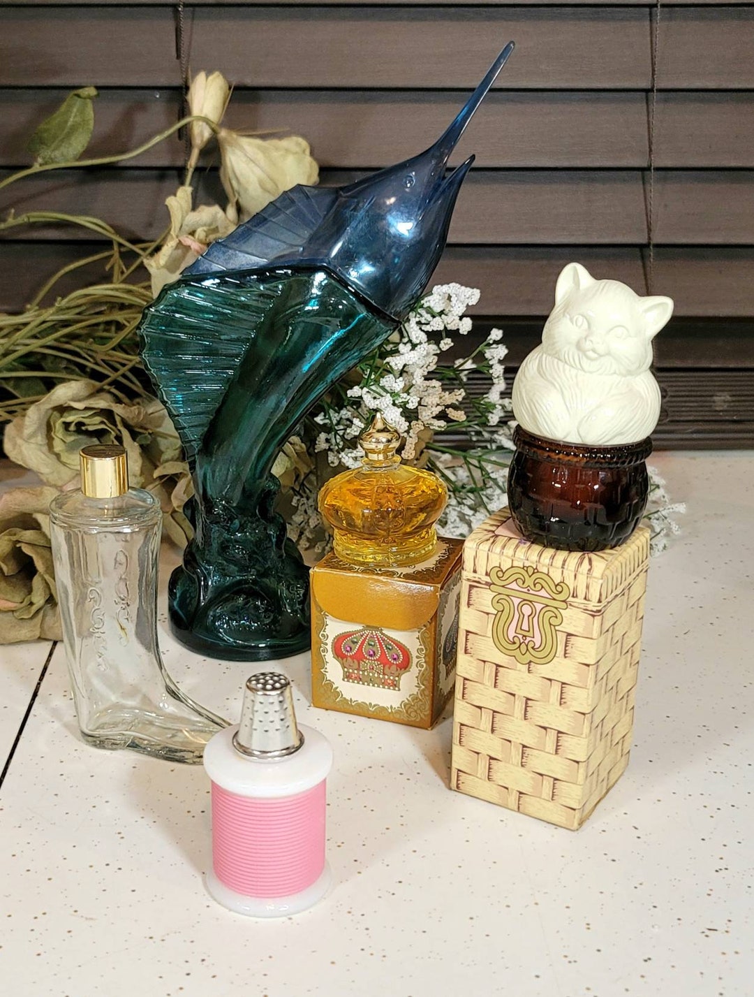 Avon, Perfume/cologne Bottles, Full and Empty, Refillable, Collectible  Avon, Perfume Bottle, Vintage 70s, Bathroom/vanity/ Dresser Decor,