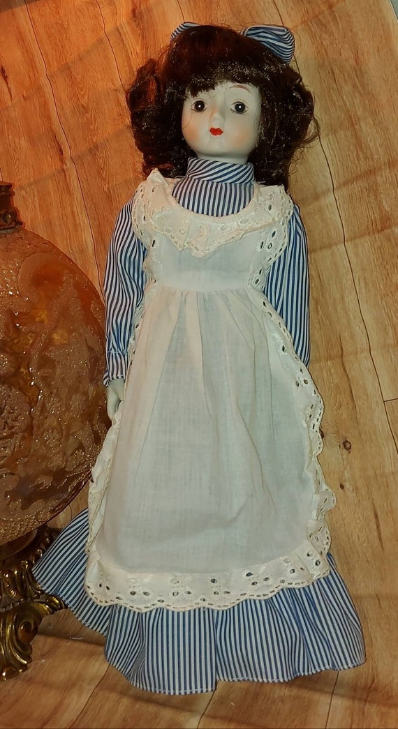 Bisque, Porcelain, Doll, 19th Century, Vintage, Antique, Childhood