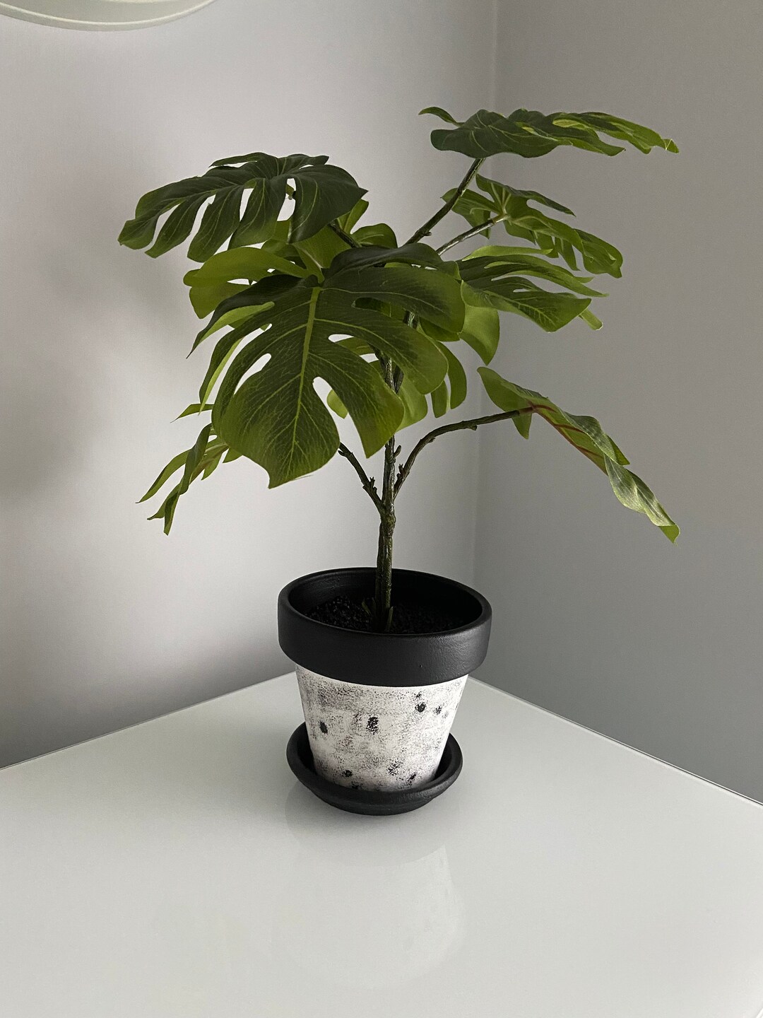 Cheese Plant Artificial Cheese Plant Monstera Plant in Etsy